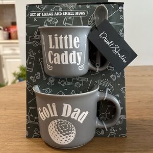 Sheffield Home Black and White Golf Mug Set